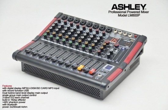 POWER MIXER ASHLEY LM 800P 8Channel ORGINAL  Pasarwarga