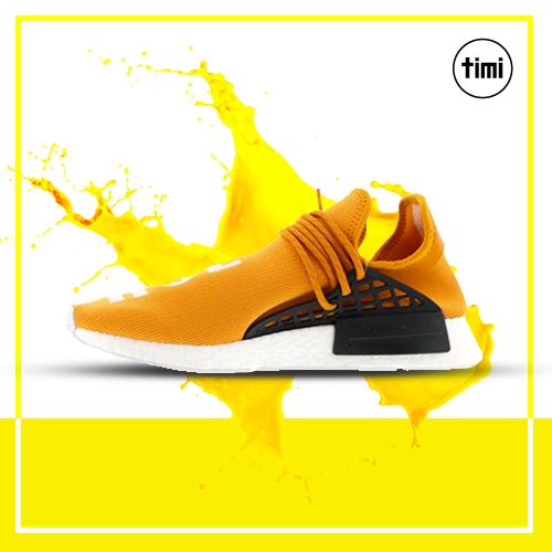 Sepatu Adidas HUMAN RACE PHARRELL ORANGE  Pasarwarga