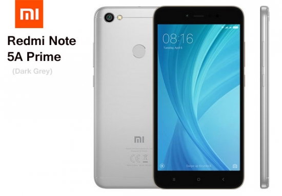 Redmi Note 5A Prime Grey (3/32) Garansi TAM | Pasarwarga