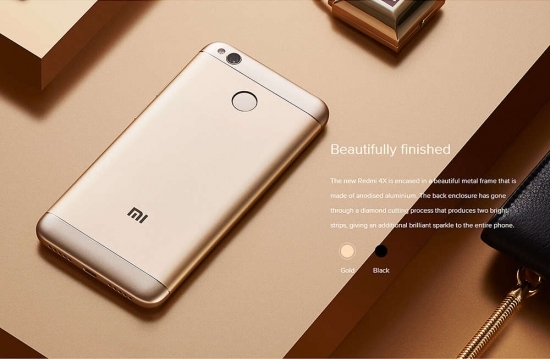 Hp XIAOMI Redmi 4X (2GB/16GB) 'GOLD Garansi Resmi TAM 