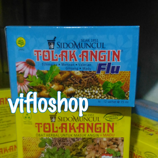 Tolak Angin Flu (Sido Muncul) Kemasan Box isi 12 sachet