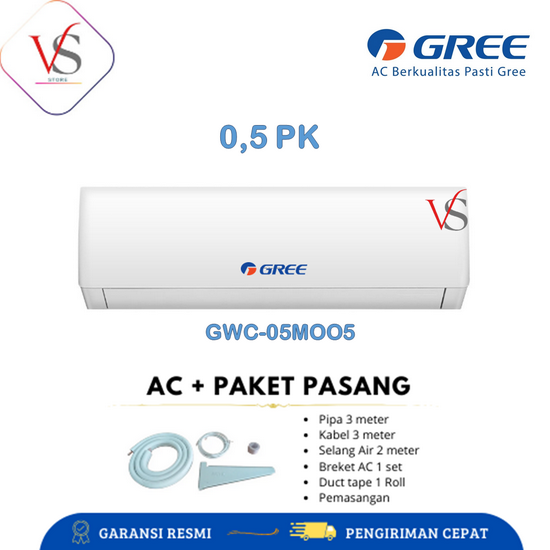 AC GREE 0.5PK STANDARD - AC 1/2PK GWC-05MOO5 05MOO