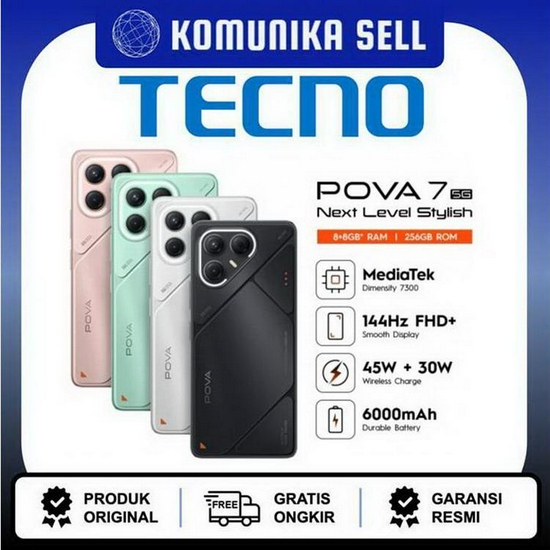 Tecno Pova 7 5G - 8GB/128GB
