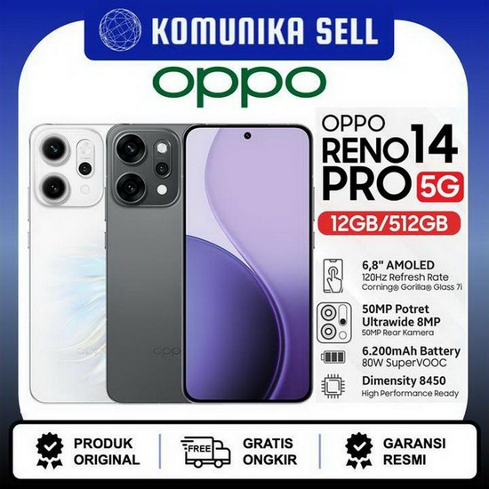 Oppo Reno14 Pro 5G - 12GB/512GB