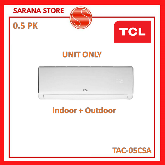 AC TCL 0.5 PK TAC-05CSA 1/2 PK TAC 05CSA 390 WATT - UNIT