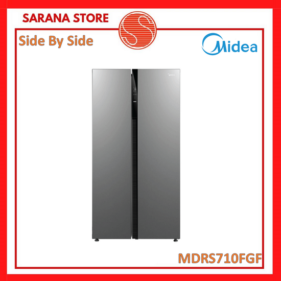 Kulkas Side by Side Midea MDRS710FGF 2 Pintu 548 Liter MDRS710 710FGF