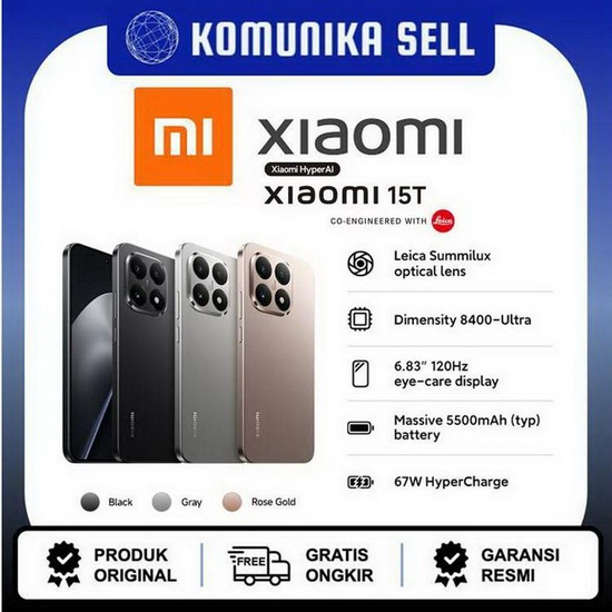 Xiaomi 15T - 12GB/512GB