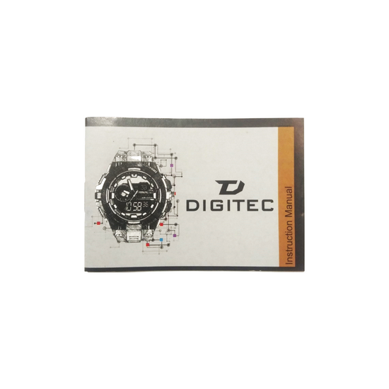 Digitec DS-8086T Jam Tangan Pria Digital Touch Screen - Merah-5