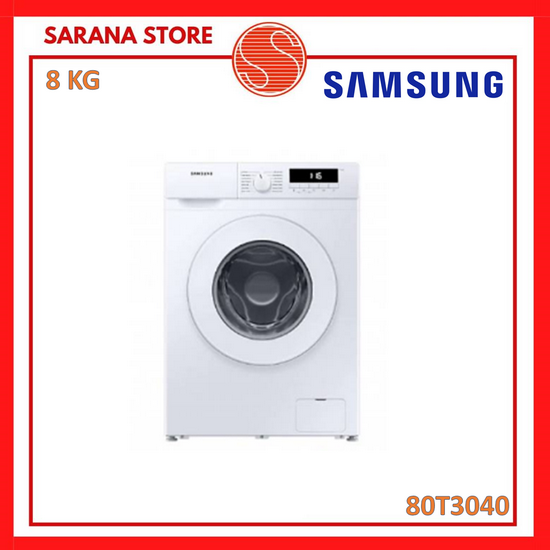 Samsung Mesin Cuci 8KG Front Loading WW80T3040 80T3040