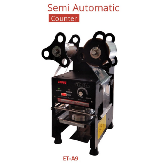 GETRA ET-A9 Mesin Cup Sealer Semi Otomatis Garansi Resmi - Mesin Segel