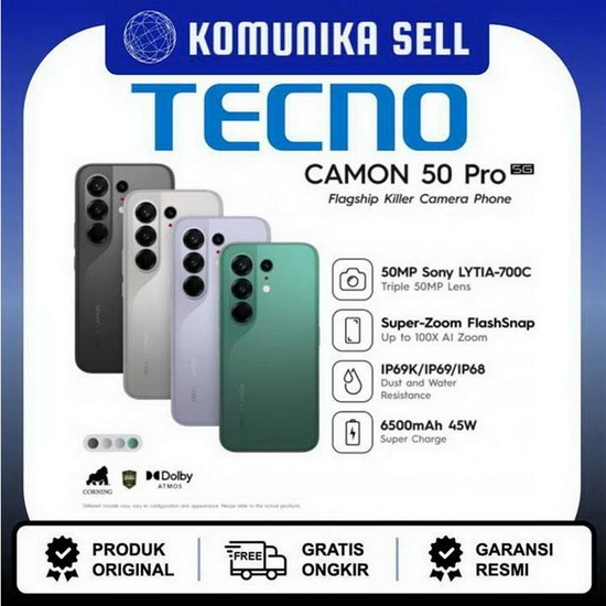 Tecno Camon 50 Pro 5G - 12GB/512GB