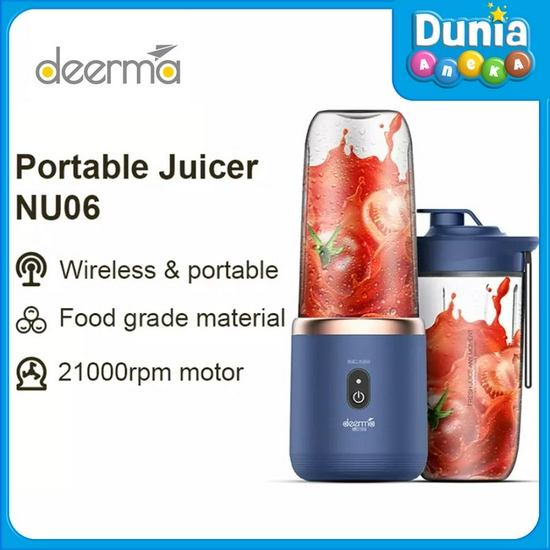 DEERMA NU06 JUICE BLENDER 2 IN 1 & TUMBLER