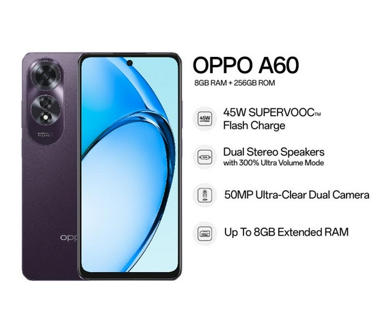 OPPO A60 8/128GB GARANSI RESMI
