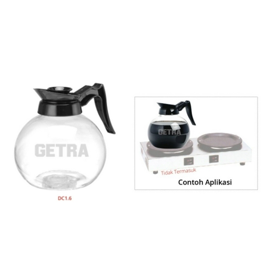Getra DECANTER For Coffee & Tea Warmer Getra CM-0521 Teko Penghangat
