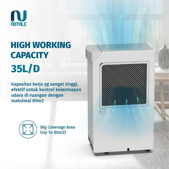 NOTALE GRANDIA PRO SMART DEHUMIDIFIER 35L/HARI WITH WIFI LEMBAB-2
