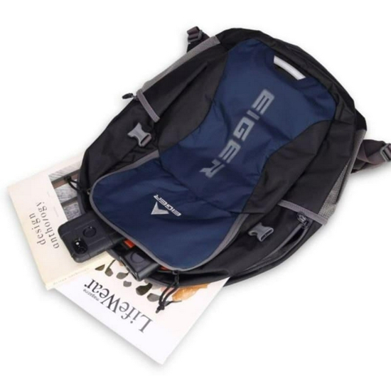 EIGER Z-DIARIO FRONTERA 25L 2A LAPTOP BACKPACK DARK BLUE Original-5