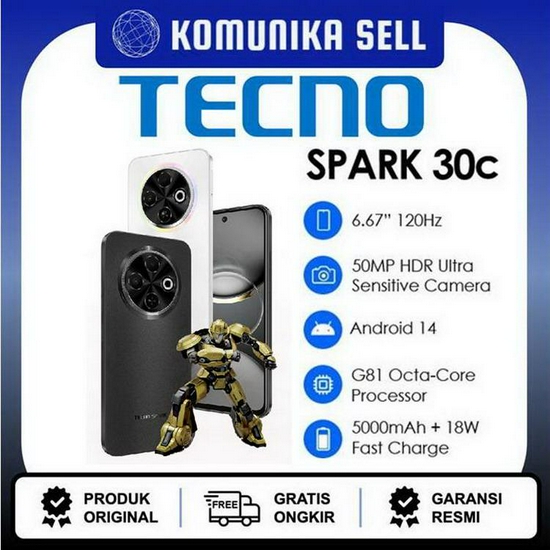 Tecno Spark 30C - 6GB/128GB