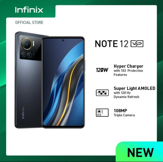 Infinix note 12 vip NFC 8/256 GB