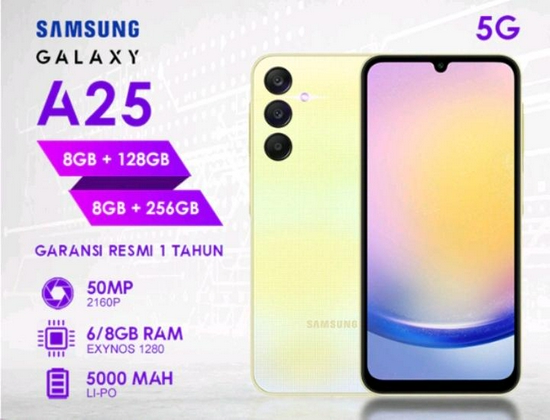 Samsung A25 5G 8/128GB