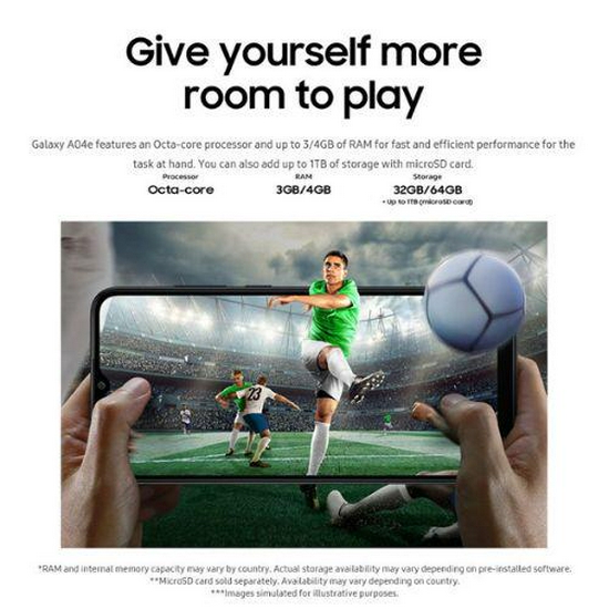 Samsung galaxy A04e 3/32-3