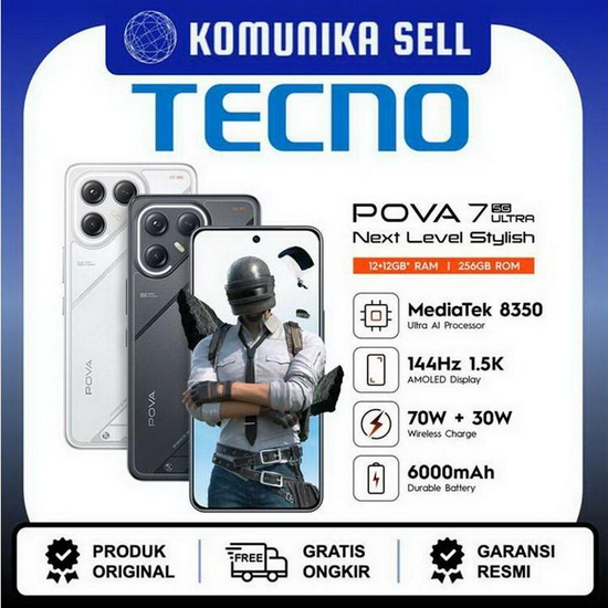 Tecno Pova 7 Ultra 5G - 12GB/256GB