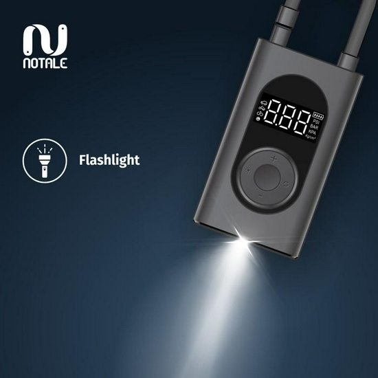 NOTALE AIR PUMP INFLATOR MINI PORTABLE ELECTRIC POMPA BAN MOBIL SEPEDA-4