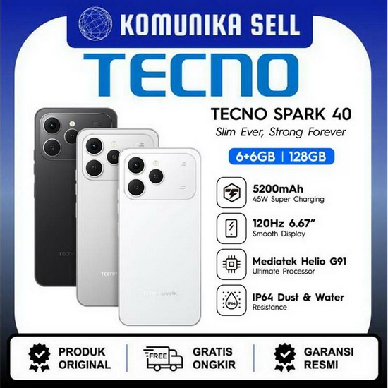 Tecno Spark 40 - 8GB/256GB