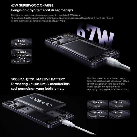 Realme 11 Ram 8GB + Extended 8GB Rom 256GB - Garansi Resmi-4