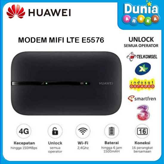 Modem Mifi Huawei E5576 Unlock All Operator