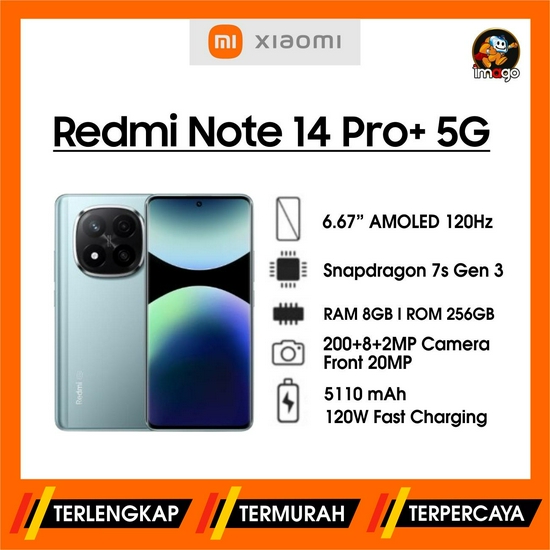 X REDMI NOTE 14 PRO+ 5G 8/256