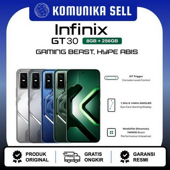 Infinix GT 30 5G - 8GB/256GB