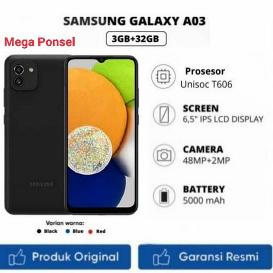 SAMSUNG A03 3/32 New
