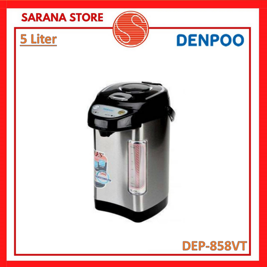 Denpoo Electric Pot DEP-858VT Termos Listrik Kapasitas 5 Liter DEP 858