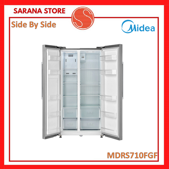 Kulkas Side by Side Midea MDRS710FGF 2 Pintu 548 Liter MDRS710 710FGF-2