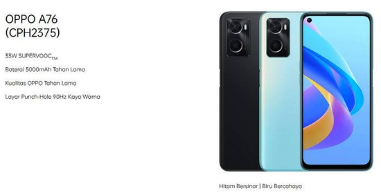 OPPO A76 8/128GB KLIHP -2