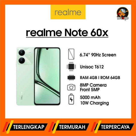 REALME NOTE 60X 4/64