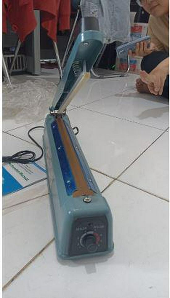 PFS-300 / SM-300 Hand Impulse Sealer Body Besi Mesin Penyegel Plastik
