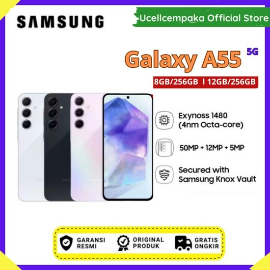 Samsung Galaxy A55 5G 8/256GB - Garansi Resmi