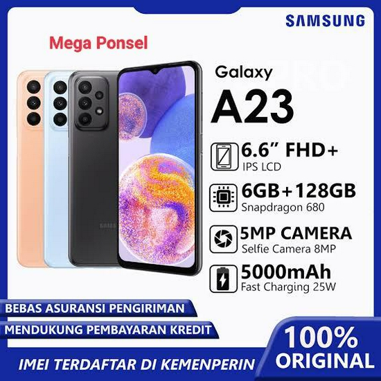 SAMSUNG A23 6/128 New
