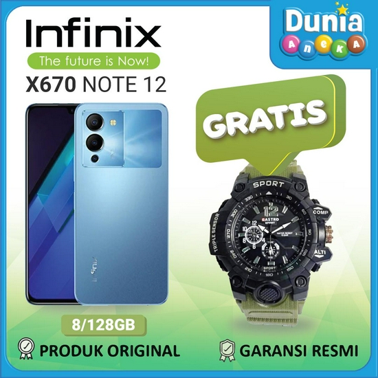 INFINIX NOTE 12 8/128GB  G96 - SMARTPHONE GARANSI RESMI