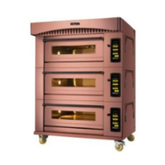 Getra RFL-36SSGA Premium Gas Oven / Oven Gas 3 Deck 6 Tray Pemanggang