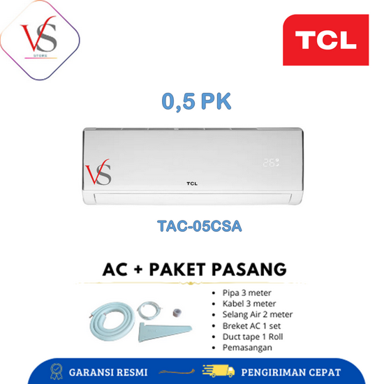 AC TCL 0.5 PK TAC-05CSA 1/2 PK TAC 05CSA 390 WATT