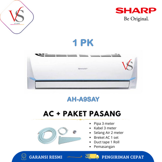 AC SHARP 1 PK AH-A9SAY 9SAY Made in Thailand