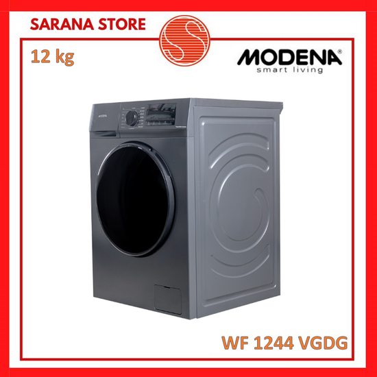 MODENA Mesin Cuci 12 Kg Front Loading WF 1244 VGDG WF1244VGDG-3