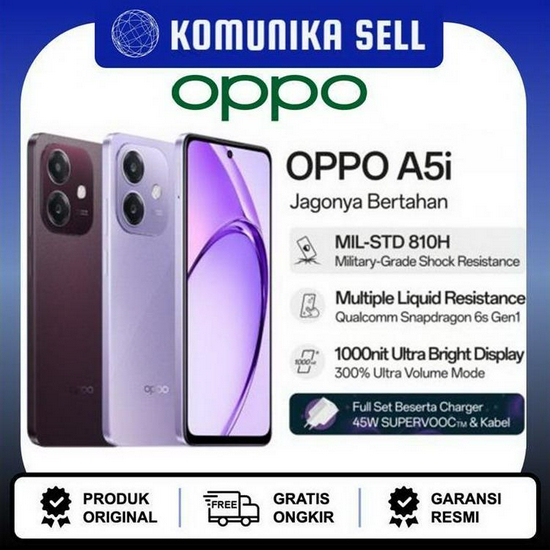 Oppo A5i 4G - 4GB/64GB