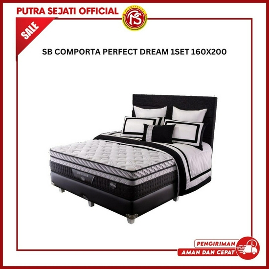 SPRING BED 1 SET COMPORTA PERFECT DREAM 