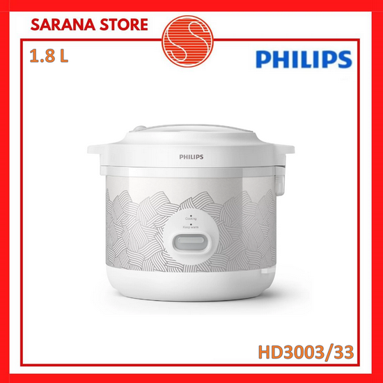 Philips Rice Cooker 1.8L HD-3003 Seri 1000