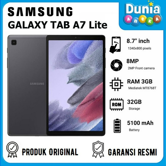 SAMSUNG GALAXY-TAB-A7 LITE  T225N 3/32GB [GRAY]
