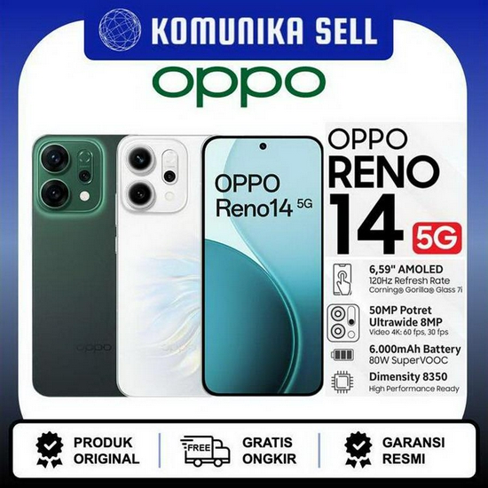 Oppo Reno14 5G - 12GB/256GB