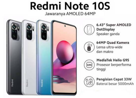 Redmi note 10s 6/128 GB